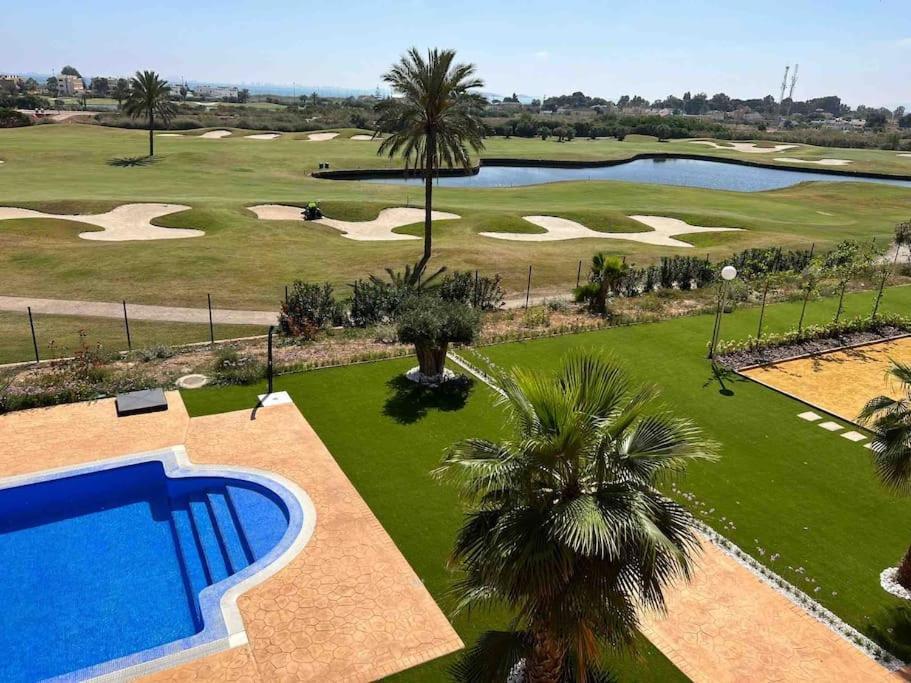 Lujoso Atico Sobre El Golf En Los Alcazares Bagian luar foto